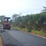 Warga Desa Basuta Raya bersyukur atas pengaspalan jalan lintas Mandomai-Mantangai Kab.Kapuas