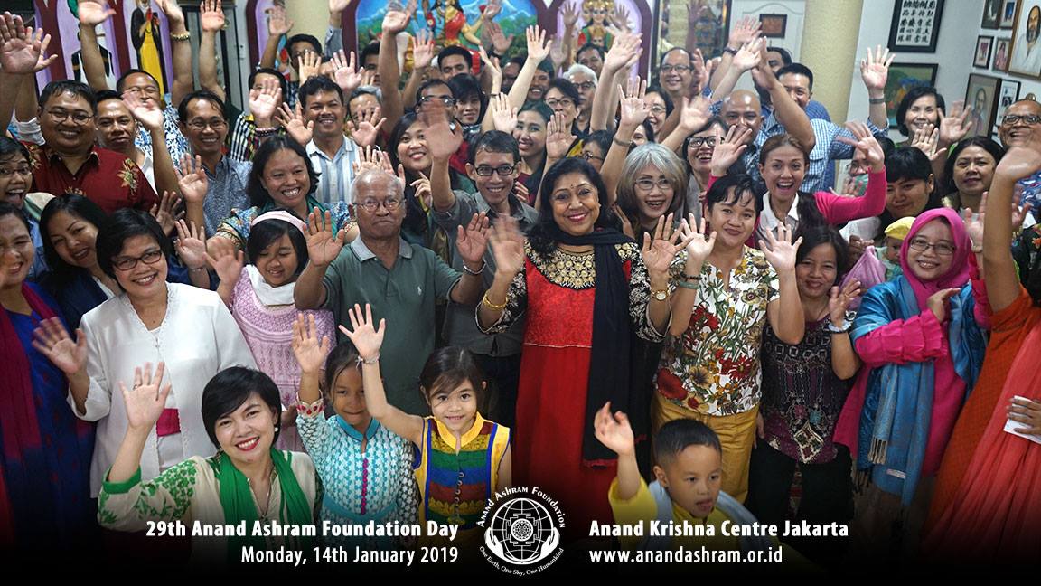 Peringati Hari Jadi Ke-29 Yayasan Anand Ashram Serve The Almighty By Serving Society  And  Humanity (Melayani Tuhan dengan melayani sesama dan kemanusiaan)