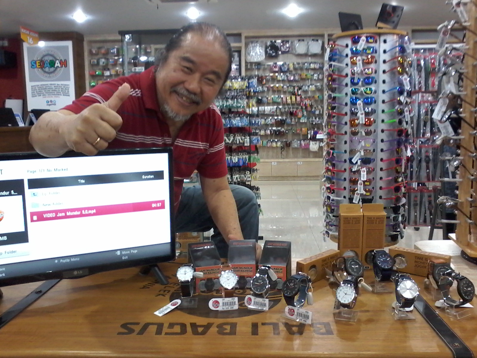 Inovasi terbaru produk unik dan berkualitas dari Mr.Joger : ” Jam Tangan Mundur”