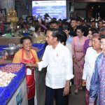 Presiden Joko Widodo : Arsitektur Pasar Badung , Sebut Yang Terbaik se-Indonesia