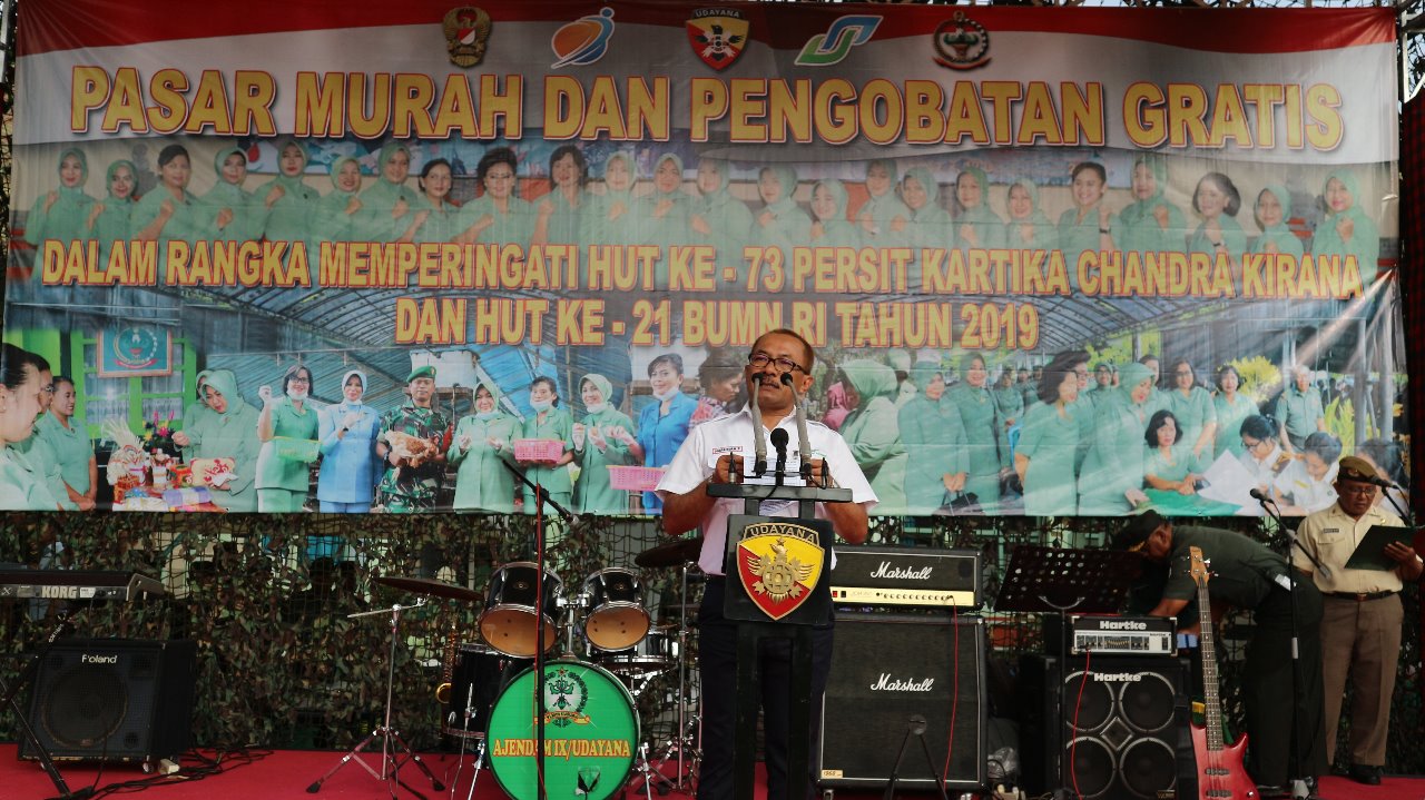 Peringati Hari Ulang Tahun Kementerian BUMN, Bandar Udara Internasional I Gusti Ngurah Rai Gelar Program Paket Pangan Murah dan Periksa Kesehatan Gratis