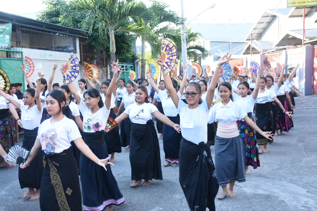 Jelang PKB 2019 Tim Pawai Kesenian Kota Denpasar Dibina Tim Kesenian Provinsi Bali