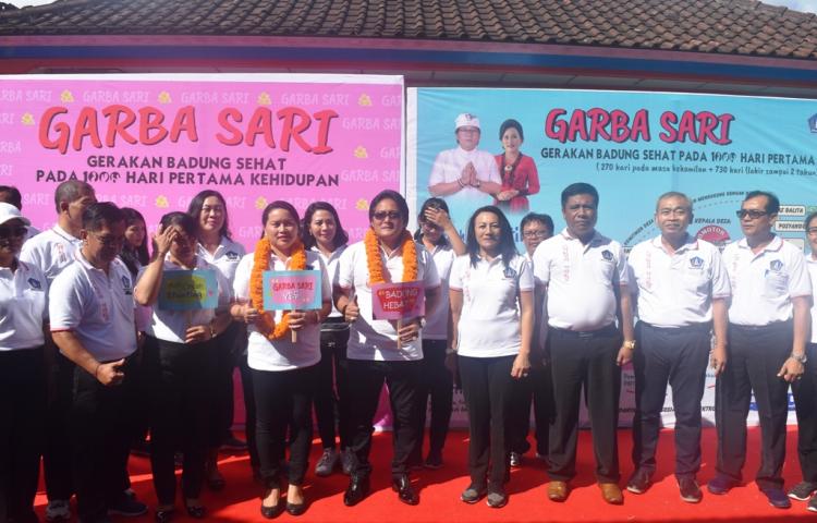 Cegah Stunting Bupati Badung Canangkan “Garba Sari”