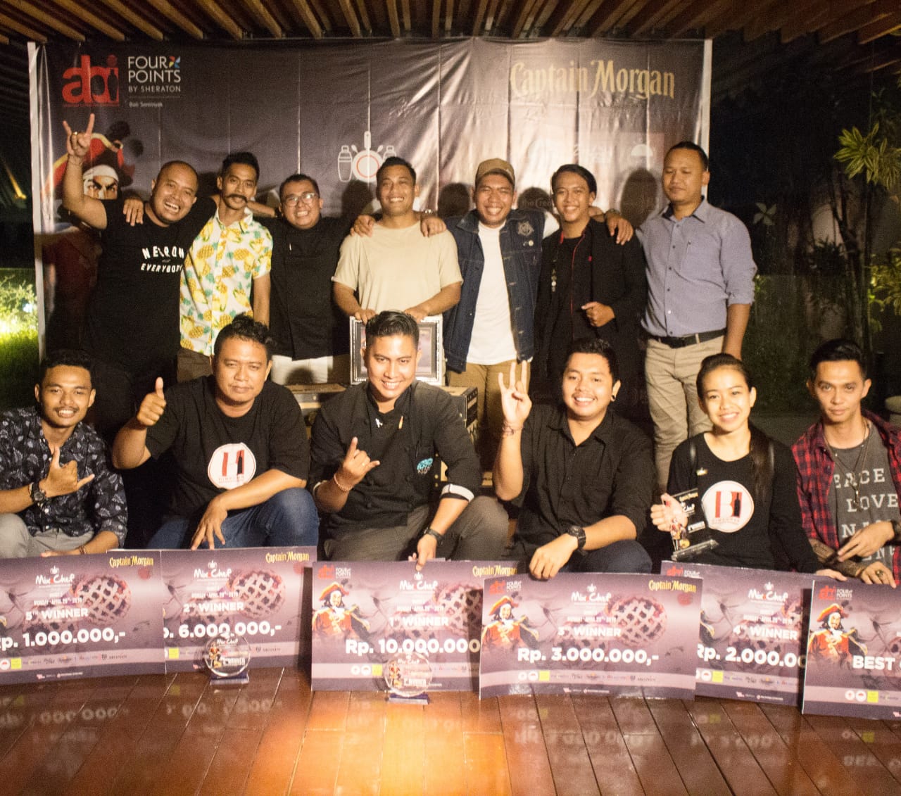 22 Bartender Berkompetisi di “Captain Morgan Mixochef Mixologist Competition Burst 3 Sweet Note”