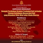 Forum Advokasi Hindu Dharma Gelar Simposium Demografi