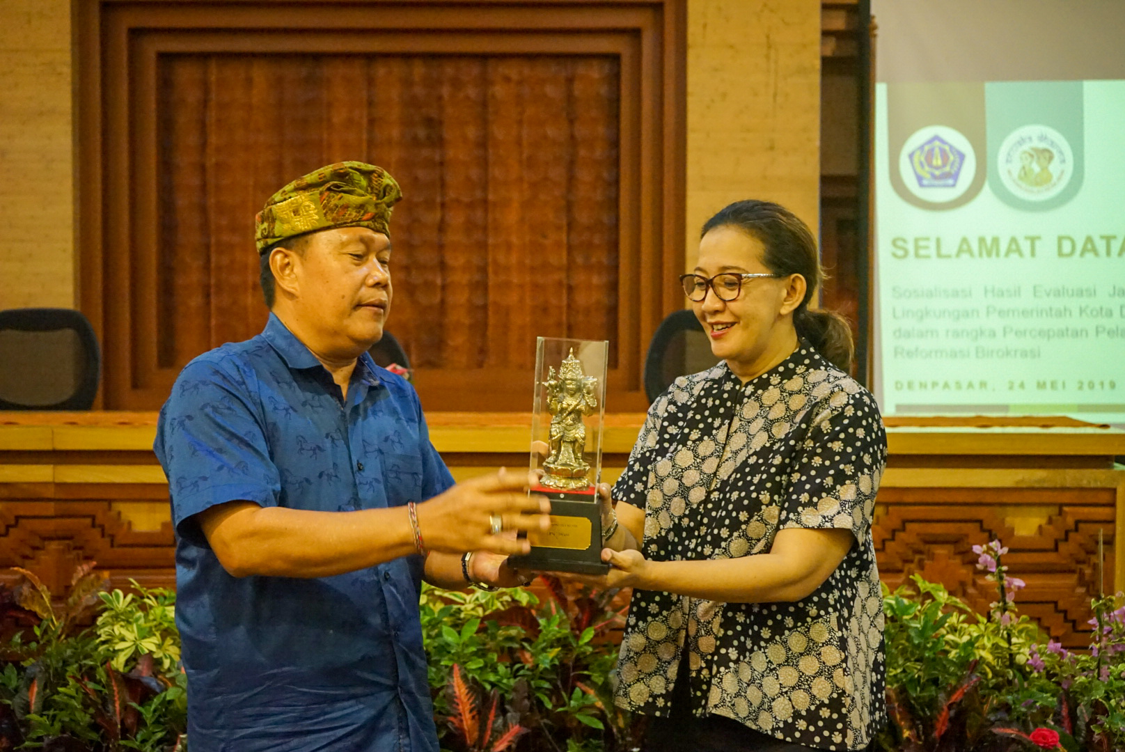 Dukung Percepatan Reformasi Biokrasi, Pemkot Denpasar Gelar Sosialisasi Hasil Evaluasi Jabatan Bersama Kemenpan RB