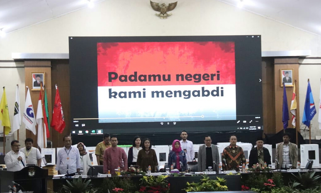 Rapat Pleno Terbuka KPU Jabar Pada Rekapitulasi Penghitungan Perolehan Suara Terselenggara Secara Transparan, Jurdil dan Demokrasi