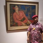Bertempat di Santrian Gallery , Djaja Tjandra Kirana Suguhkan Karya Rupa Silang Budaya Lintas Bangsa 