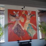 Maestro Srihadi Soedarsonono di usia 88 tahun, buka Restoran Shrida the taste of Ubud, tempat berkumpulnya para Seniman