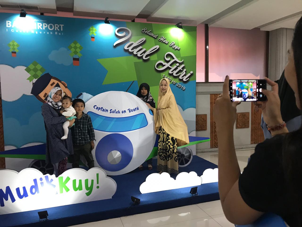 Sambut Hari Raya Idul Fitri, Bali Airport I Gusti Ngurah Rai Sajikan Nuansa Idul Fitri Ceria