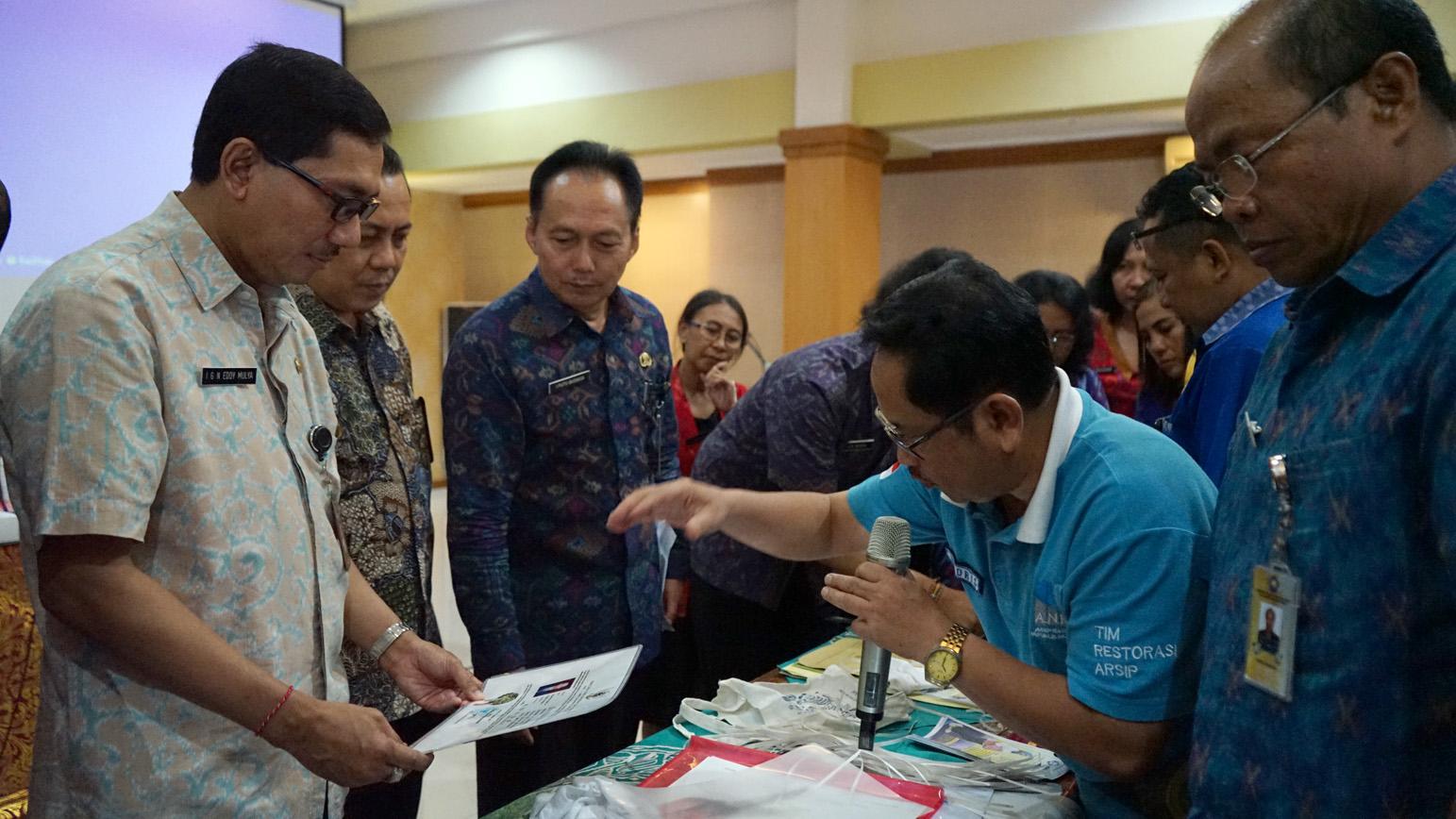 Pemkot Denpasar Sosialisasi Perwali JRA dan Enkapsulasi, Jadi Pedoman Penyusutan Arsip dan Akuisisi Arsip Statis