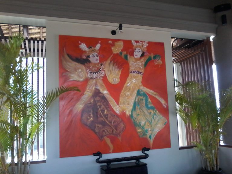 Karya Maestro seni lukis : PT Tiki JNE  permudah dalam melayani kolektor