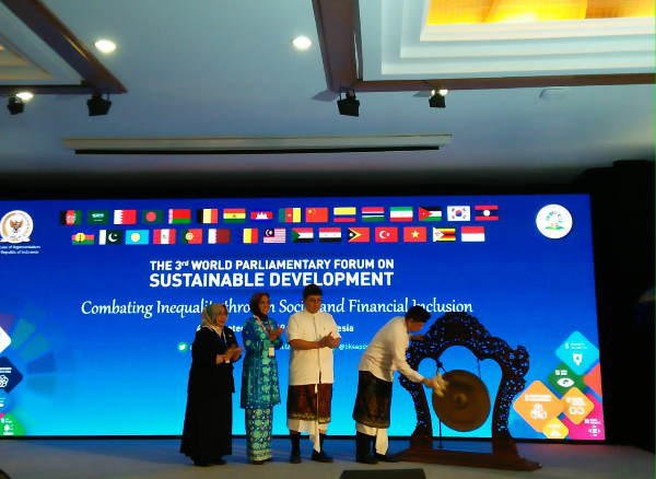Forum Parlemen Dunia ke-3 di Bali : Semua Bangsa dan Negara di Dunia ini punya hak untuk mencapai kemakmuran