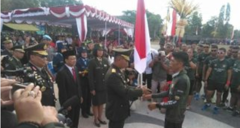 Pangdam IX/Udayana dalam HUT TNI ke-74 :  TNI Profesional Kebanggaan Rakyat