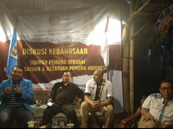 Peringati Sumpah Pemuda, Pemuda Bali bersama KNPI ‘Deklarasikan’ Empat Point Pernyataan