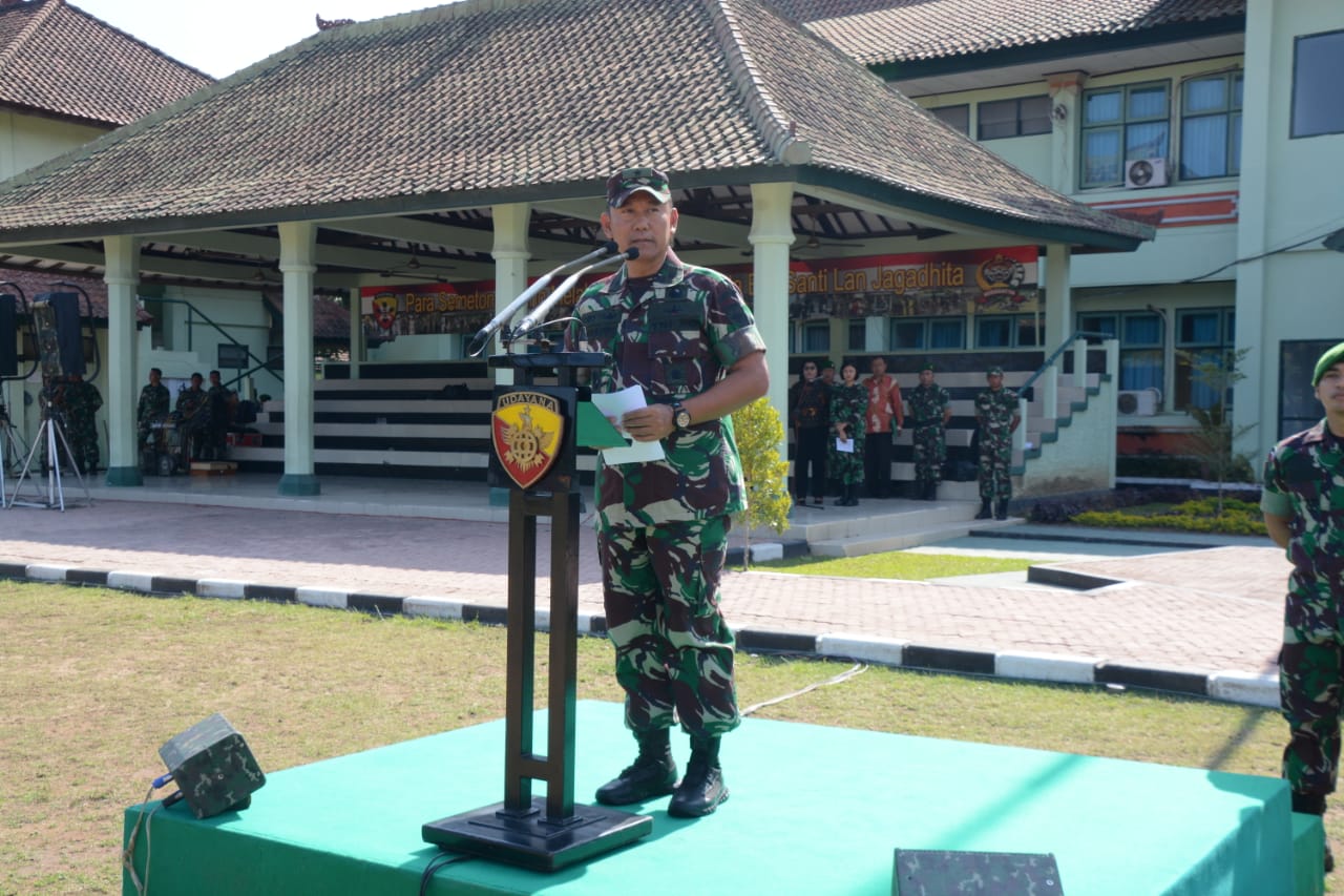 KUNKER IBU PRESIDEN DAN WAPRES RI, KODAM IX/UDAYANA GELAR OPERASI “PERISAI SAKTI”