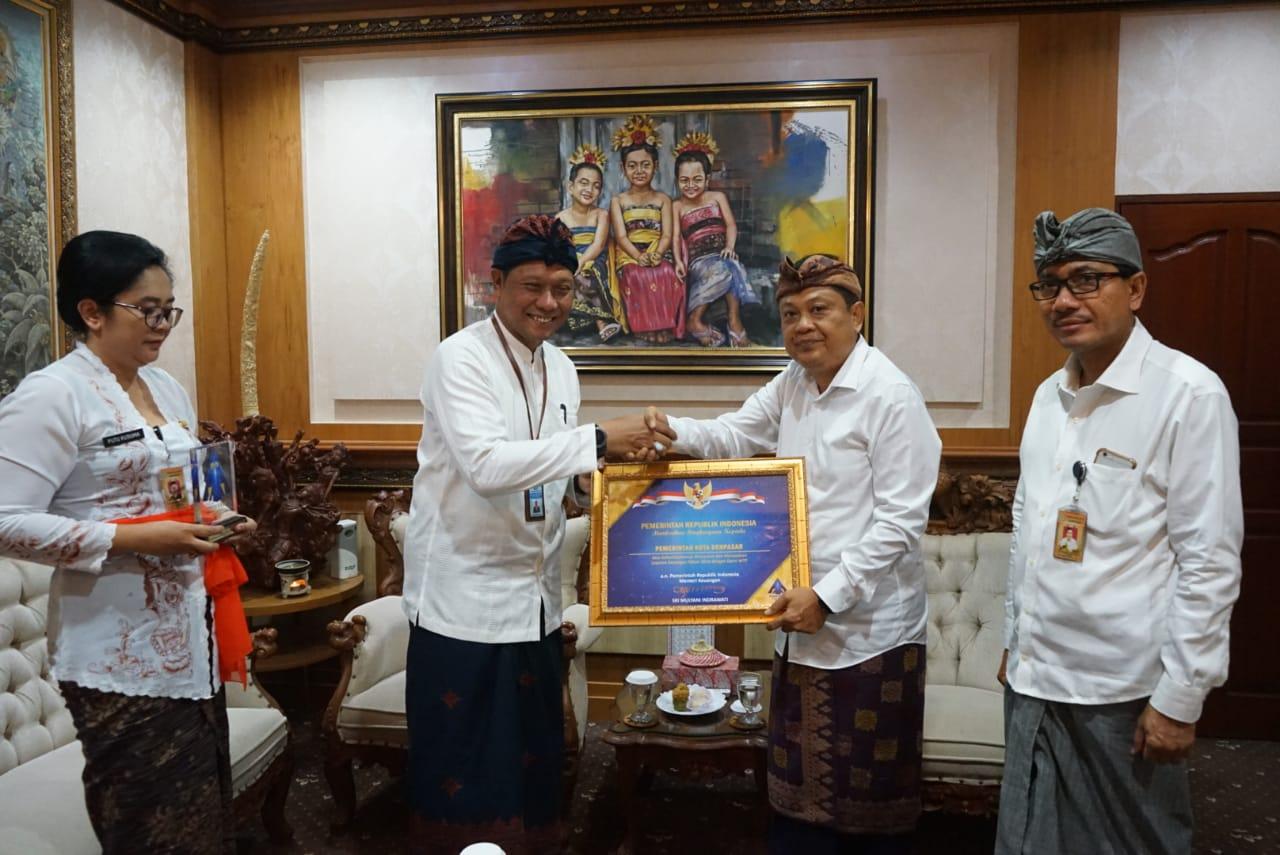 Pemkot Denpasar Raih Penghargaan Opini WTP Tujuh Kali Berturut-Turut  Dari Kementerian Keuangan RI