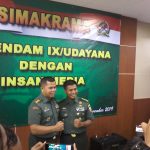 Sama sama membangun Bangsa : Kapendam IX/Udayana gelar pertemuan dengan Insan Media