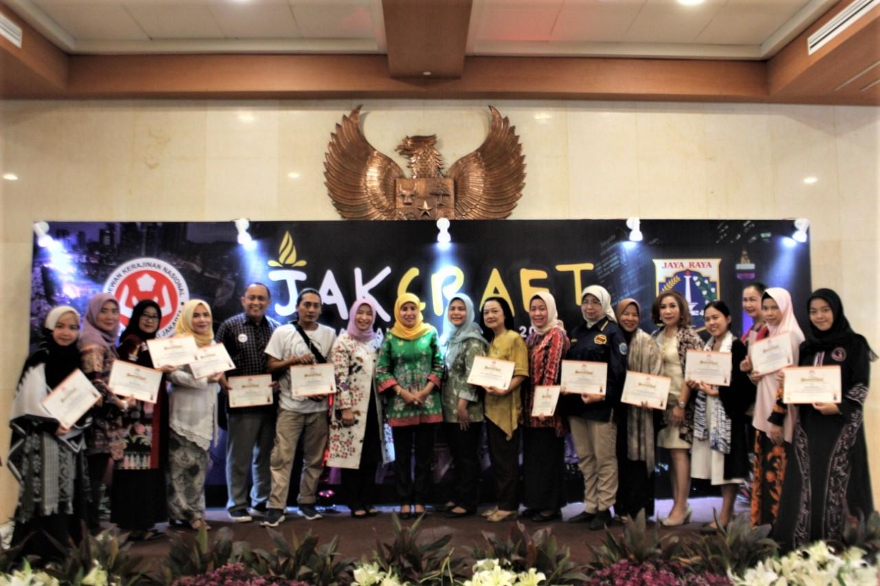 Dekranasda Provinsi DKI Jakarta Resmi Menutup Pelaksanaan JakCraft 2019