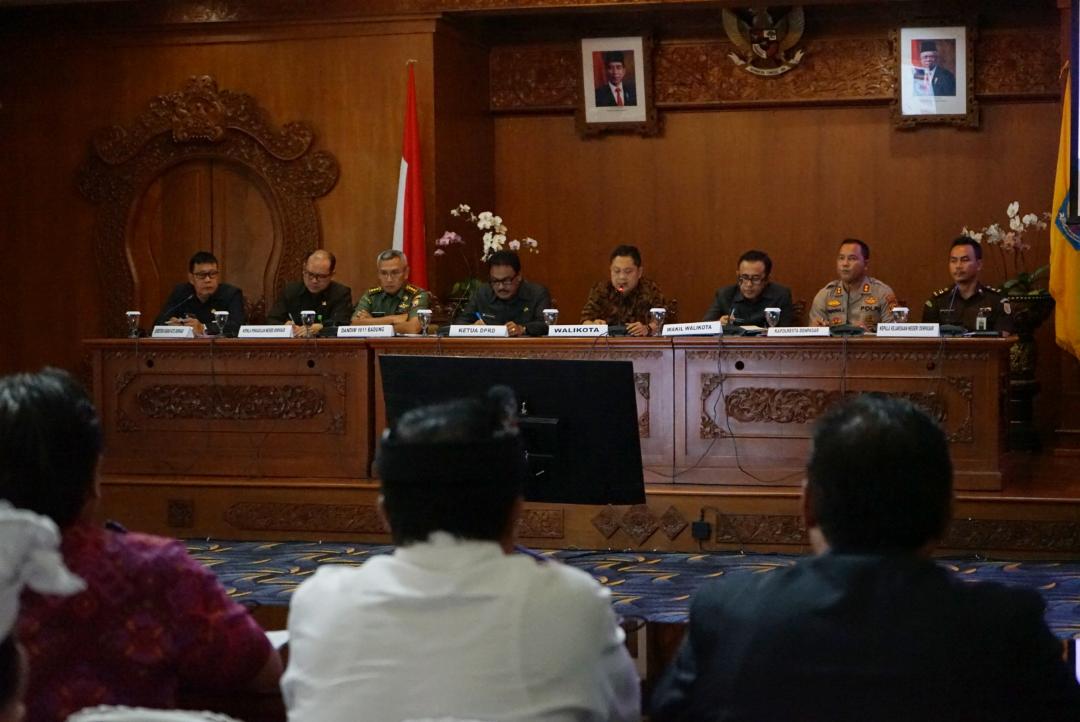 Jelang Nataru, Forkopimda Denpasar Ajak Masyarakat Tingkatkan Sinergitas Dan Ciptakan Rasa Aman