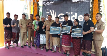 Solusi Sampah : PT Pegadaian Wilayah VII Denpasar hadirkan Bank daur ulang Sampah