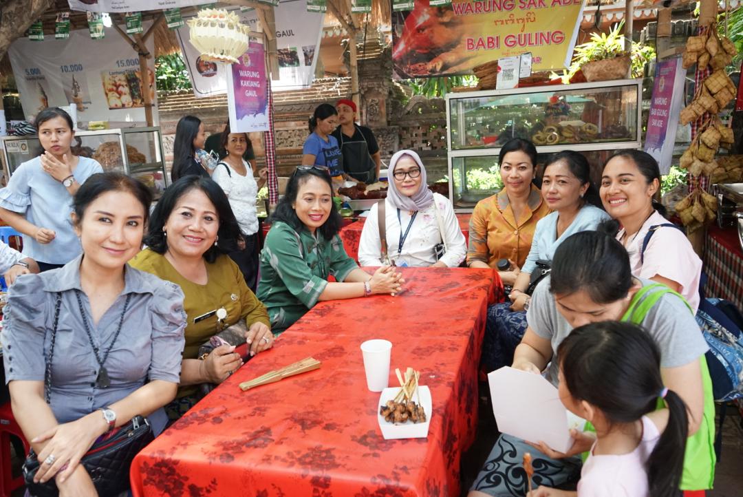 Menteri PPPA Bintang Darmawati Kunjungi Denfest Ke 12