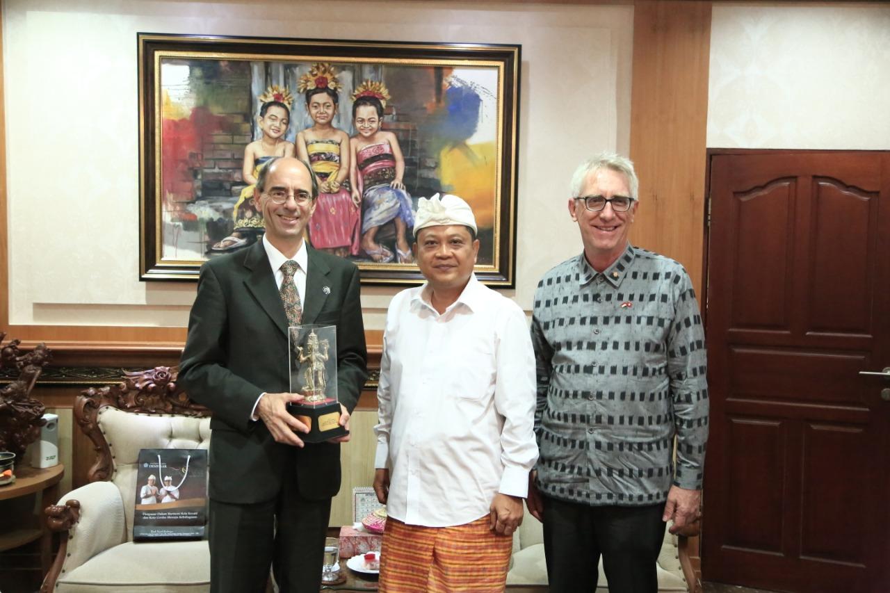 Rai Mantra Terima Kunjungan Embassy of Switzerland in Indonesia  Bahas Beragam Inovasi Denpasar, Dukung Daya Tarik Wisatawan