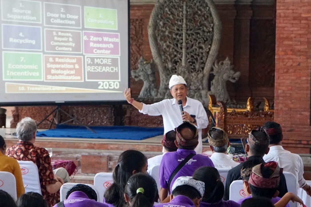 Atasi Masalah Sampah di Denpasar, Desa Kesiman Kertalangu Dirancang Jadi Pilot Project “Zero Waste Cities”