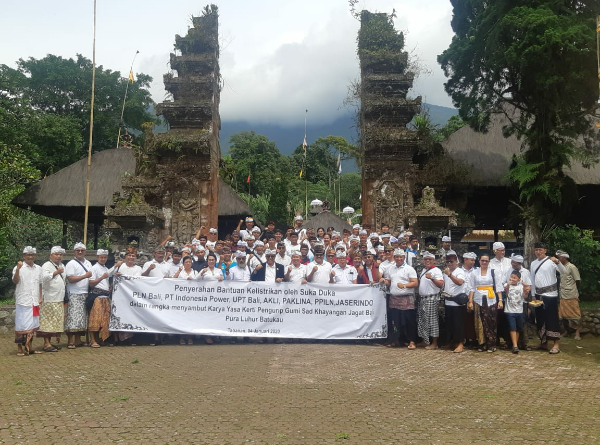 Menyambut Karya Agung Pengurip Gumi, Suka Duka PLN UID Bali Perbaiki Instalasi dan Penerangan Pura Luhur Batukau
