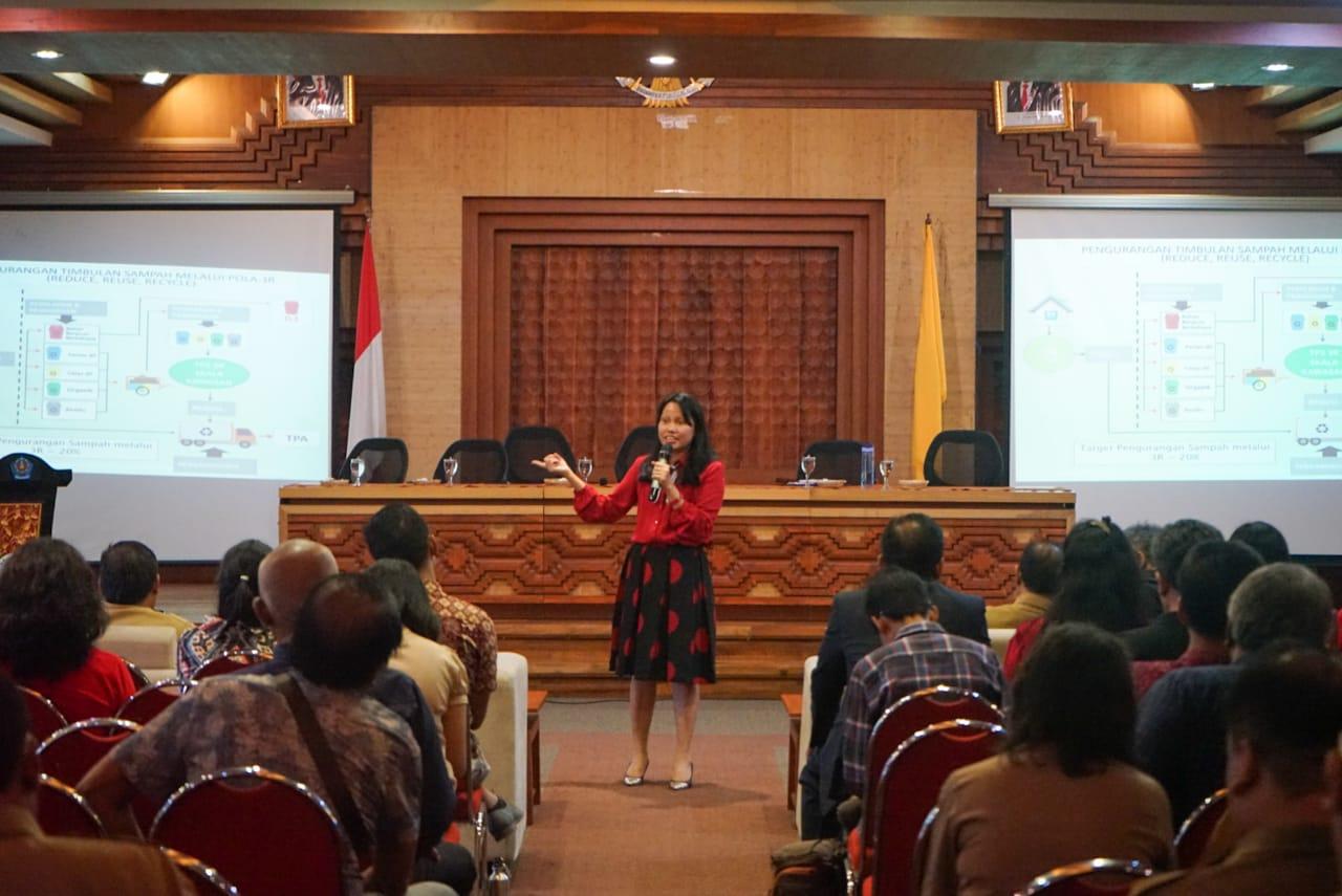 Maksimalkan Penanganan Sampah Dari Hulu, DLHK Denpasar Sosialisasikan Pengolahan Sampah Dari Sumber