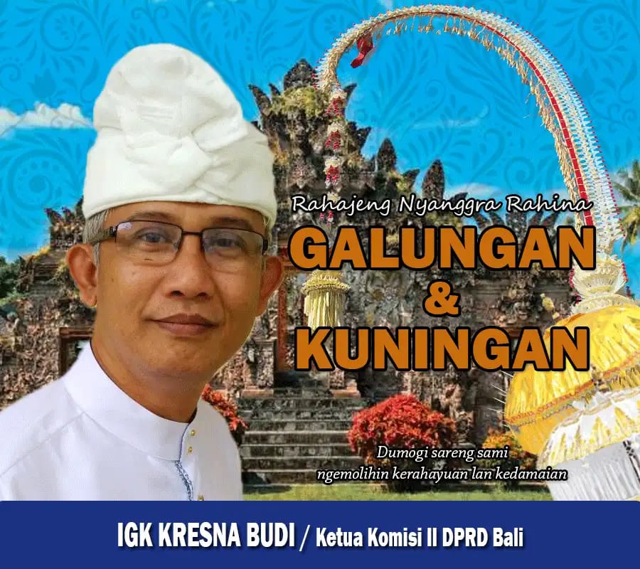 Ketua  Komis II DPRD Bali , IGK  Kresna  Budi