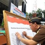 Kejari Tanggerang Kota Canangkan Zona Integritas ( ZI ) Menuju Wilayah Bebas dari Korupsi ( WBK ) dan Wilayah Birokrasi Bersih