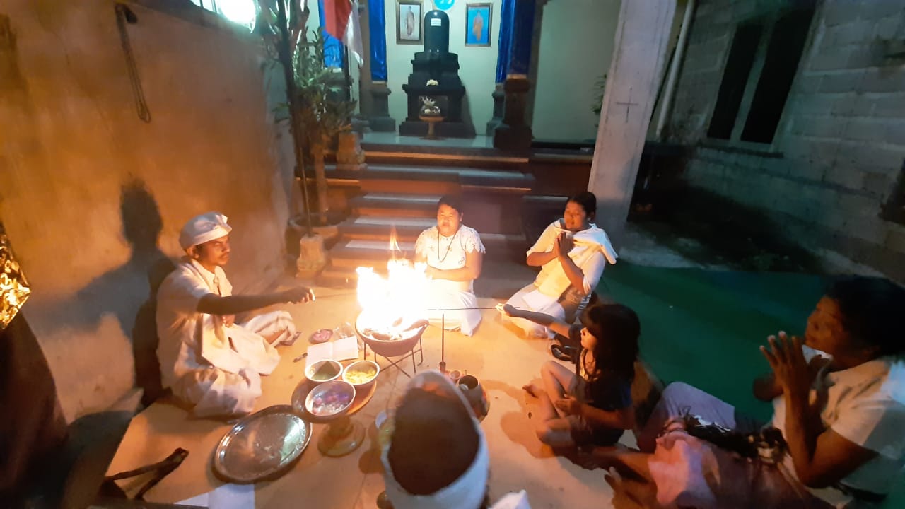 Perkumpulan Pasraman Indonesia Gelar Doa Serentak , Mohon Keselamatan Agar Terhindar dari Serangan Covid – 19