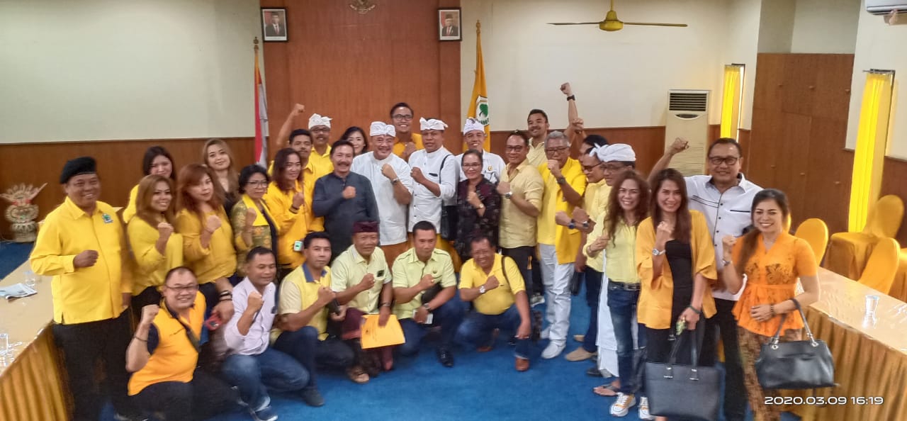 Unsur Konsolidasi dan Rekonsiliasi dalam kepengurusan DPD I Golkar Bali periode 2020-2025