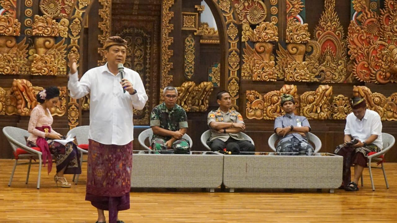 Forkopimda Denpasar Sinergi Jaga Kondusifitas Rangkaian Hari Suci Nyepi Caka 1942