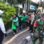 Cegah Penyebaran Covid 19, Pemkot Denpasar Sasar Pengemudi Ojol.