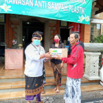 PT Pegadaian (Persero) kanwil VII Denpasar, Serahkan bantuan sembako kepada masyarakat