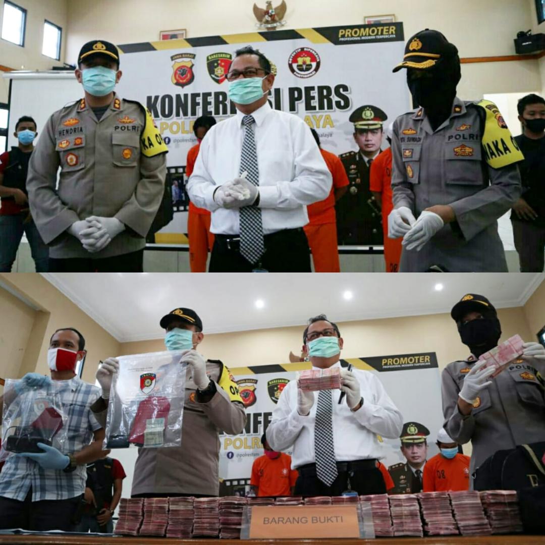 Polres Tasikmalaya Gagalkan Peredaran Uang Palsu 2,9 Miliar