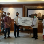 Walikota Rai Mantra Terima 1.300 Kantong Beras Bantuan Asosiasi Korea Bali.Ajak Melakukan Recovery Dalam Pandemi.