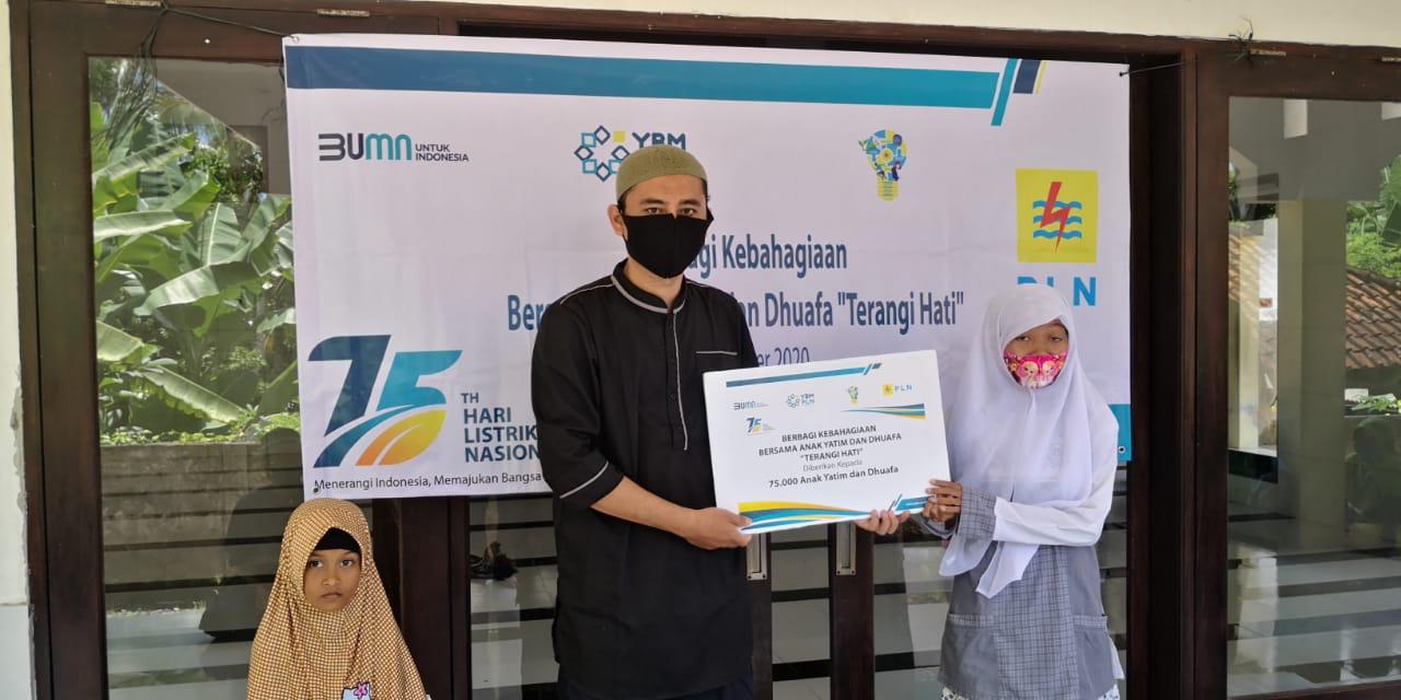 Berbagi Kebahagiaan, PLN Salurkan Bantuan untuk 75.000 Anak Yatim dan Dhuafa