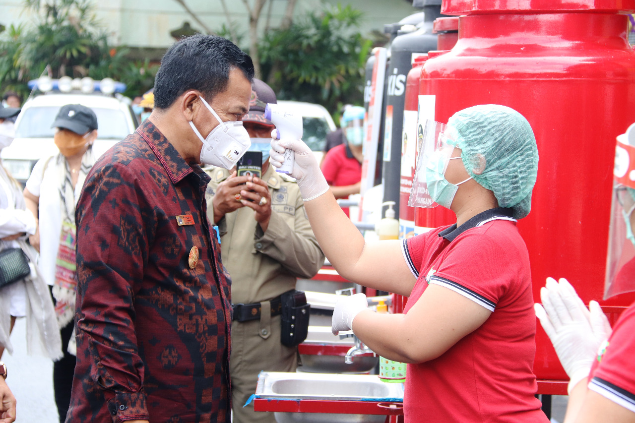Simulasi di Puskesmas Abiansemal I, Badung Siap Menjadi Lokasi Pelaksanaan Imunisasi Vaksin Covid-19