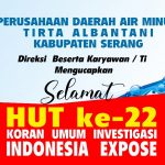 Perusahaan  Daerah  Air  Minum  Tirta  Albantani  Kabupaten  Serang