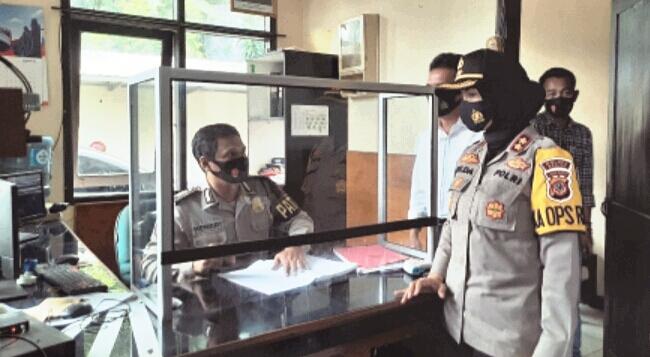 Kapolres Banjar Instruksikan Jajarannya Memasang Kerangka Alumunium di Setiap Ruangan Kantor