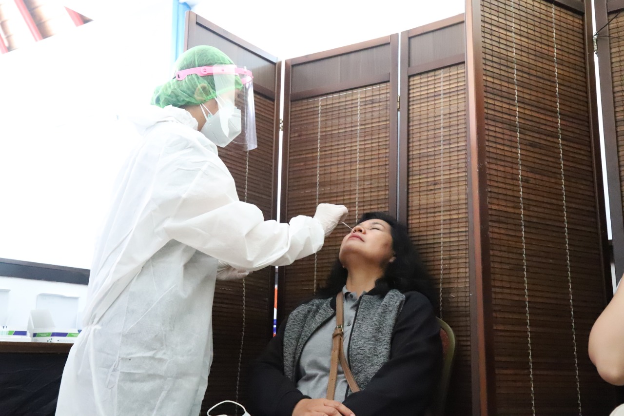 Tingginya Frekuensi Penerbangan : PT Angkasa Pura I(Persero) Bandar Udara Internasional  I Gusti Ngurah Rai Bali, resmi menambah layanan Rapid Tes Antigen