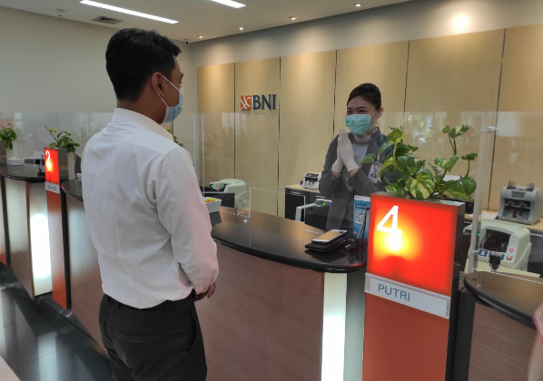 BNI kedepankan protokol kesehatan, Nasabah Nyaman Bertransaksi