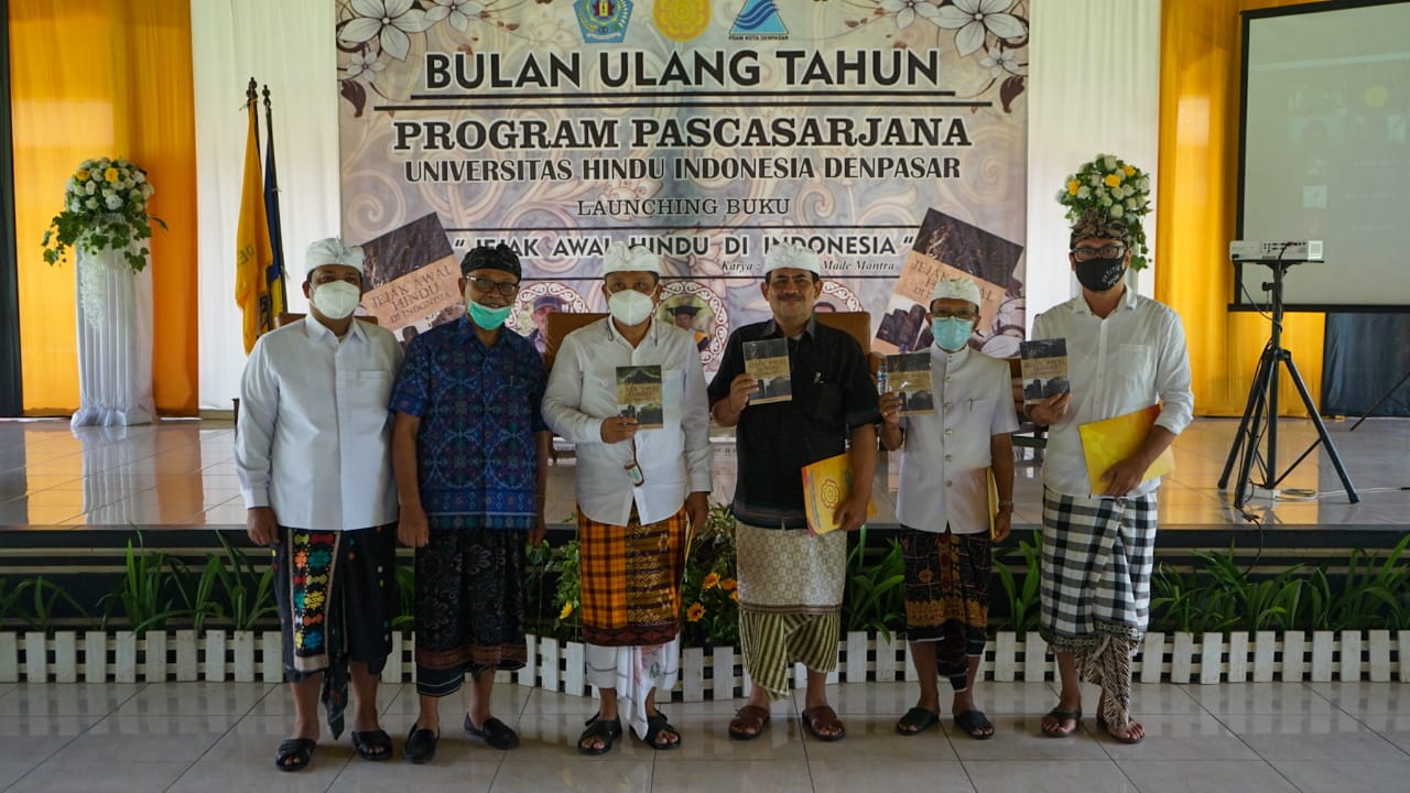 Rai Mantra Hadiri Launching Buku ‘Jejak Awal Hindu di Indonesia’ Karya Alm. Prof. Dr. IB Mantra