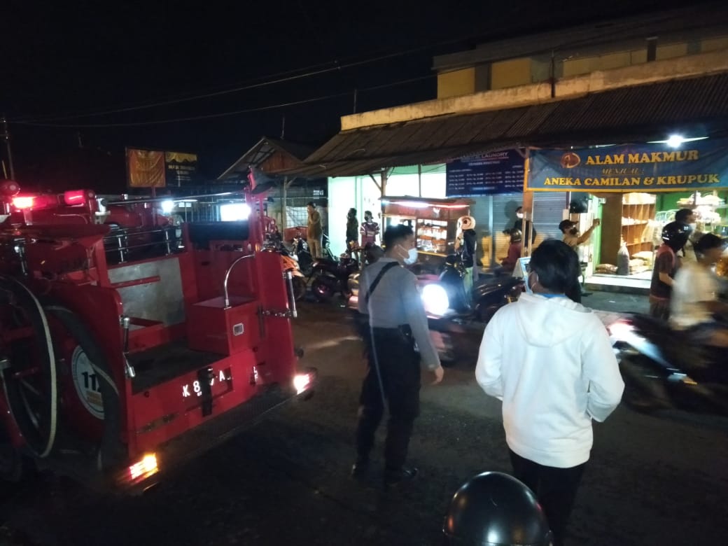 Pelaksanaan PPKM di Kelurahan Sesetan, Intensifkan Pantau Disiplin Prokes.