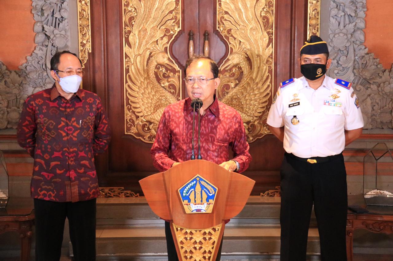 Letjen TNI Doni Monardo, Kepala BNPB/Ketua Satgas Nasional Penanggulangan Covid-19 : Bali urutan pertama, dalam Kepatuhan Penerapan Protokol Kesehatan dari 34 Provinsi di Indonesia