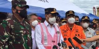 Panglima TNI Bersama Menhub Tinjau Lokasi Ditemukan Serpihan Pesawat Sriwijaya Air SJ 182