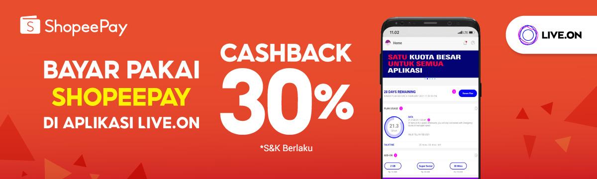 ShopeePay dan Live.On Kerjasama  Hadirkan Kanal Pembayaran Digital